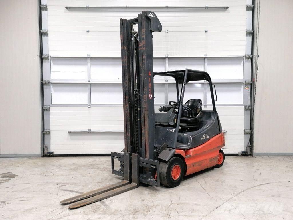 Linde E25-02 Elektriskie iekrāvēji