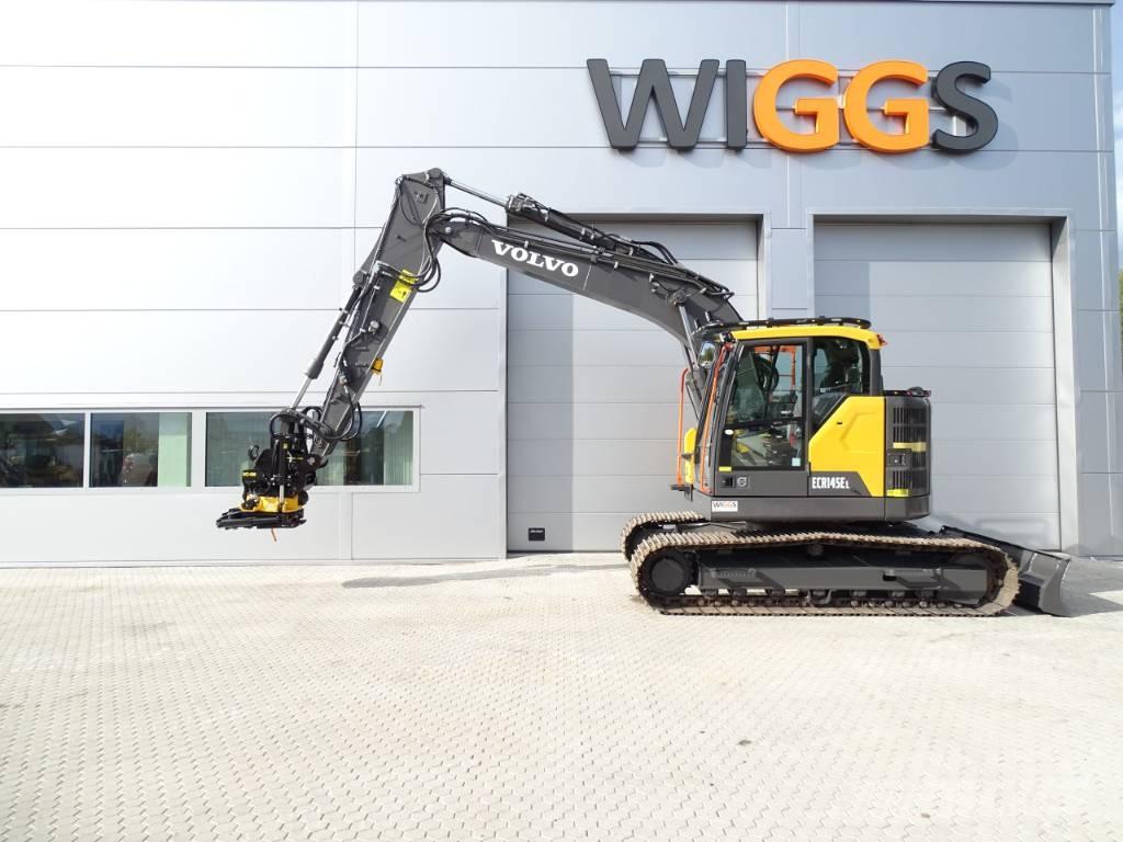 Volvo ECR 145 EL Kāpurķēžu ekskavatori