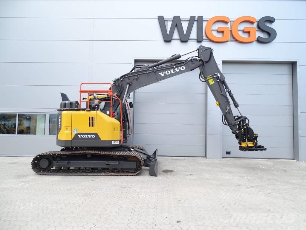 Volvo ECR 145 EL Kāpurķēžu ekskavatori