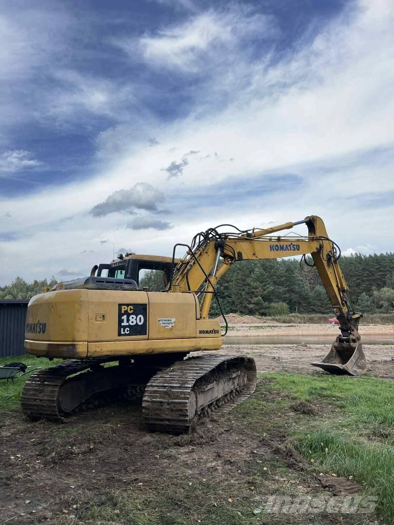 Komatsu PC 180 LC-7K Kāpurķēžu ekskavatori