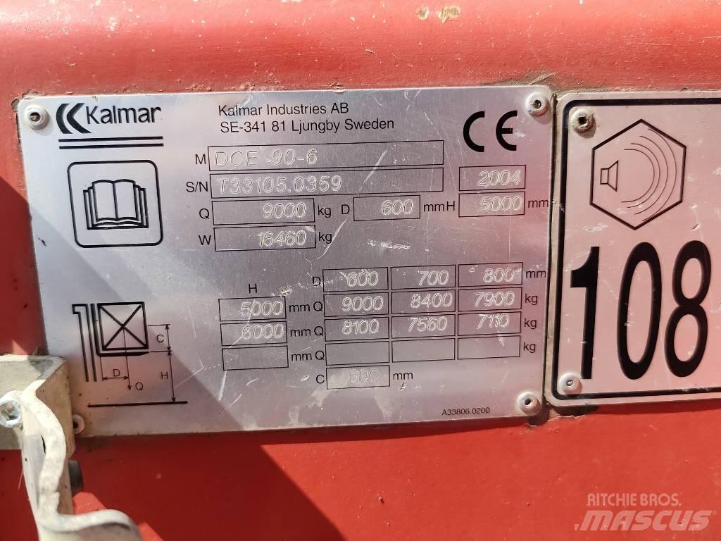 Kalmar DCE 90-6 Tehnika ar dīzeļa dzinēju