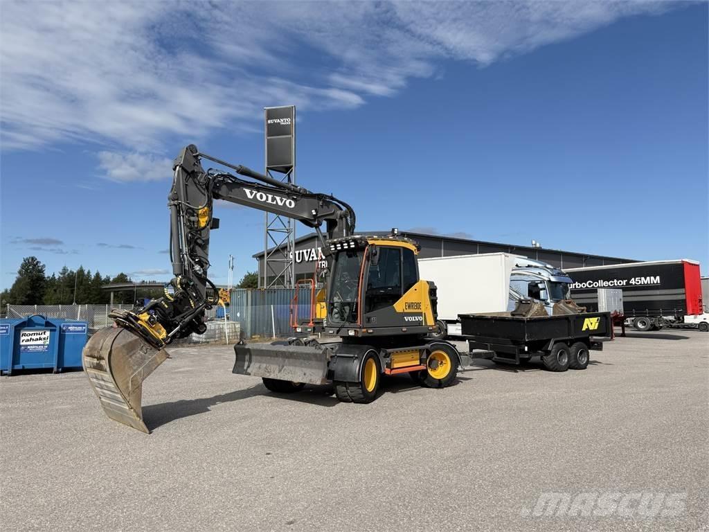 Volvo EWR130E Ekskavatori uz riteņiem