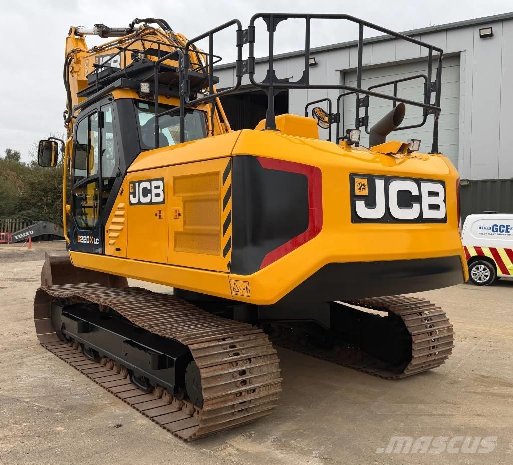JCB 220X L SV Kāpurķēžu ekskavatori