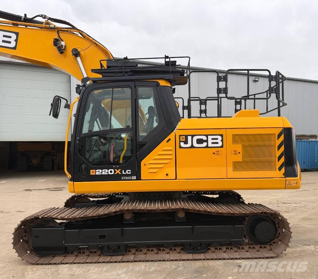 JCB 220X L SV Kāpurķēžu ekskavatori