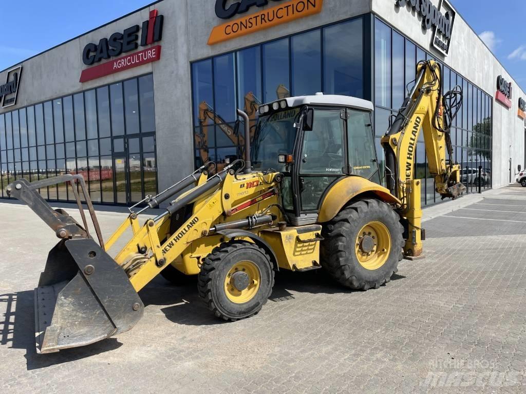 New Holland B 110 C Ekskavatori-iekrāvēji