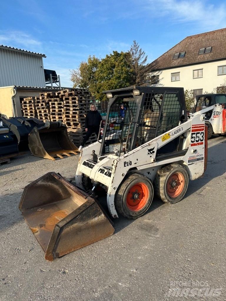 Bobcat 553 Lietoti riteņu kompaktiekrāvēji