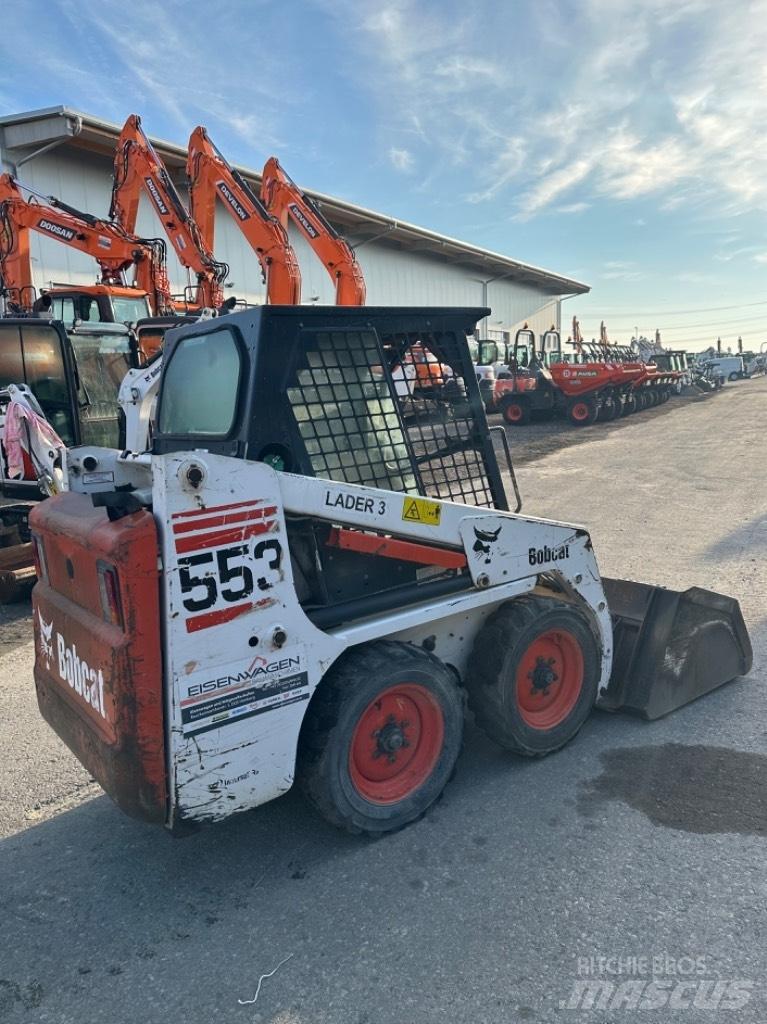 Bobcat 553 Lietoti riteņu kompaktiekrāvēji