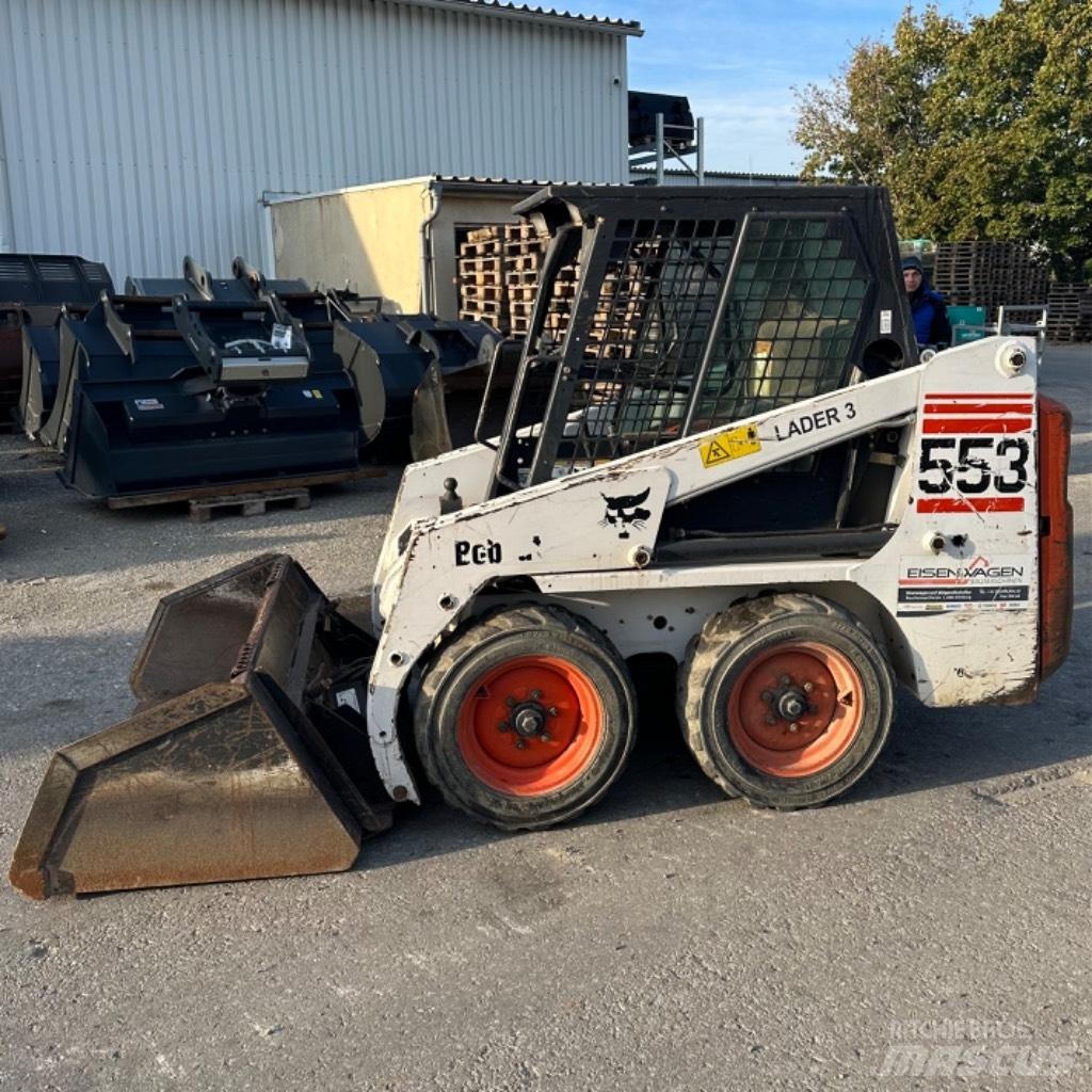 Bobcat 553 Lietoti riteņu kompaktiekrāvēji