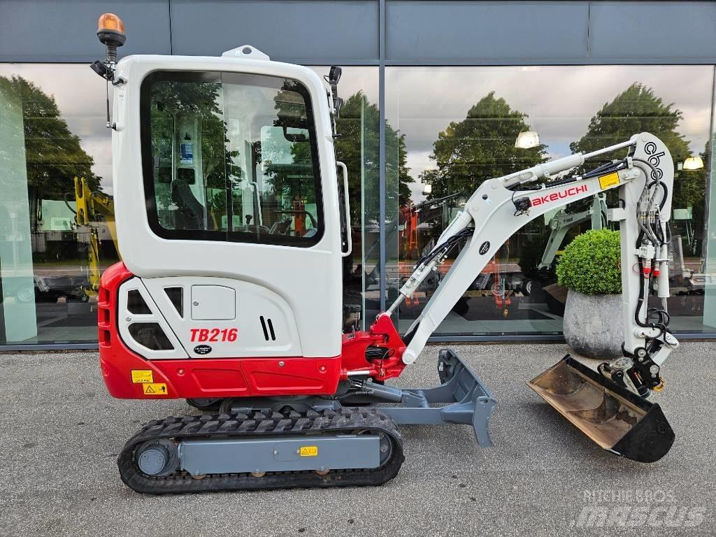 Takeuchi TB 216 Mini ekskavatori < 7 t