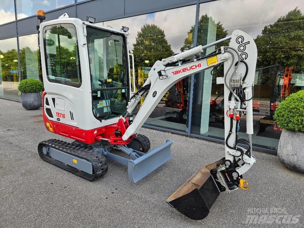 Takeuchi TB 216 Mini ekskavatori < 7 t