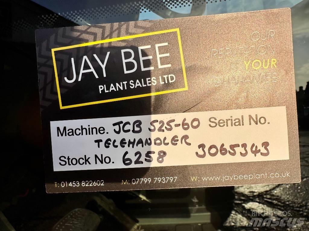 JCB 525-60 Teleskopiskie manipulatori