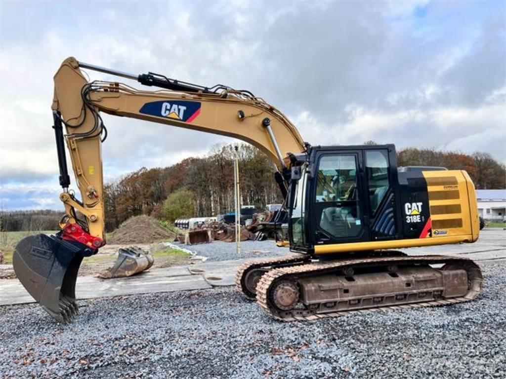 CAT 318EL + HS21 Kāpurķēžu ekskavatori