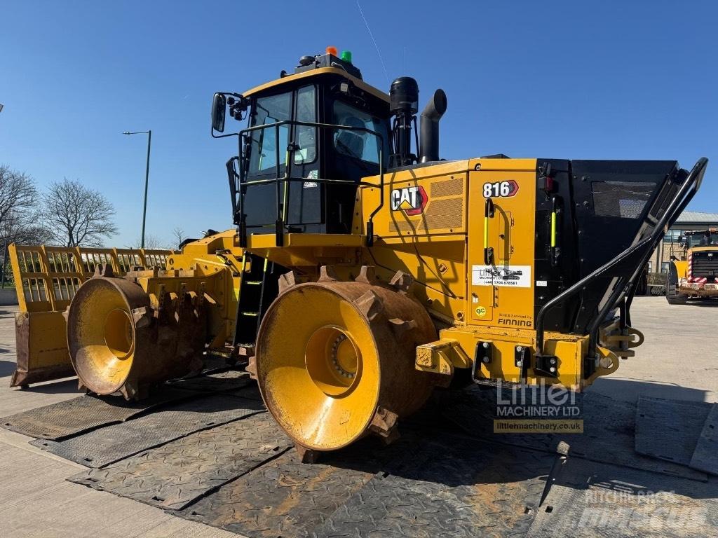CAT 816 Atkritumu preses