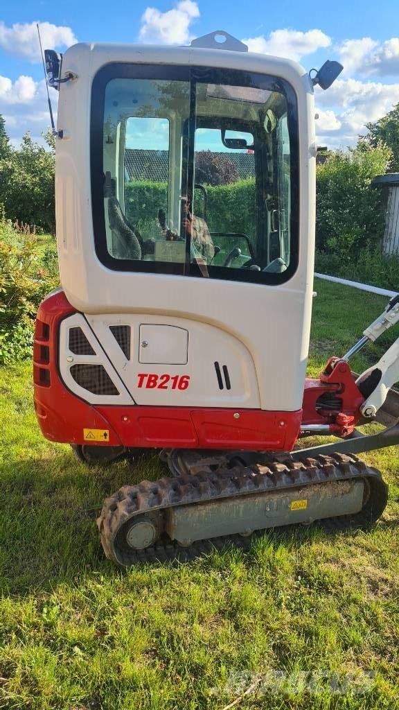 Takeuchi TB 216 Mini ekskavatori < 7 t