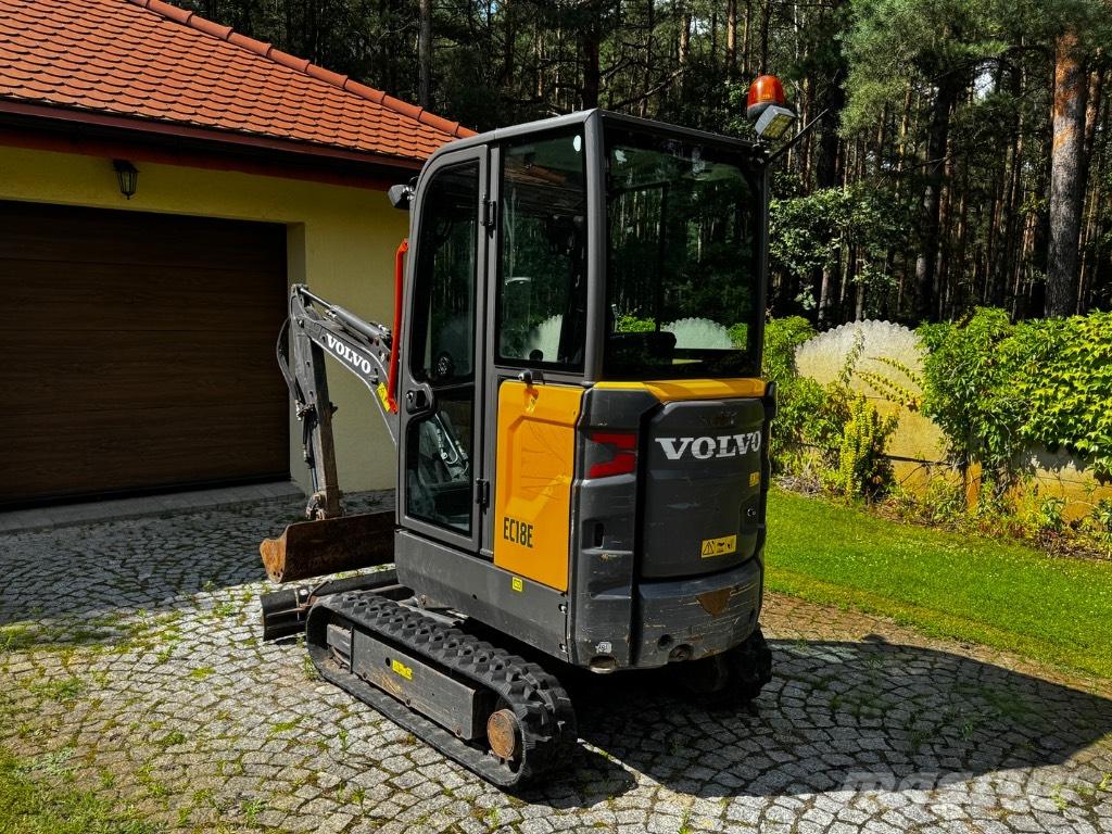 Volvo EC18E Mini ekskavatori < 7 t