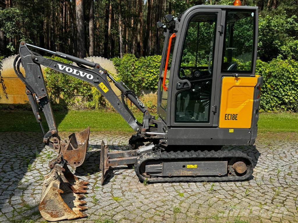 Volvo EC18E Mini ekskavatori < 7 t