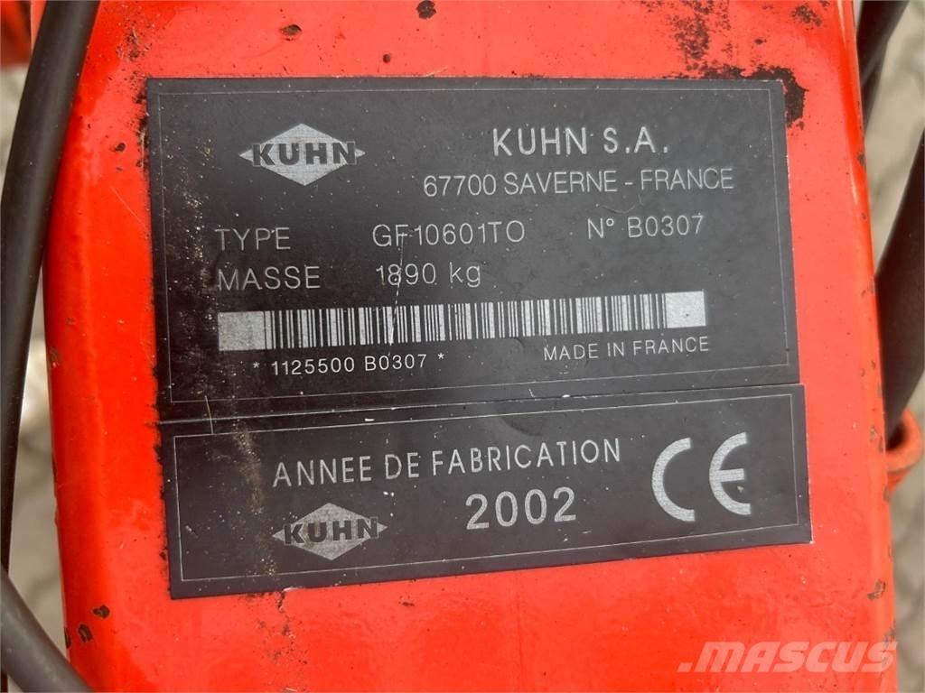 Kuhn GF 10601 TO Grābekļi un siena ārdītāji