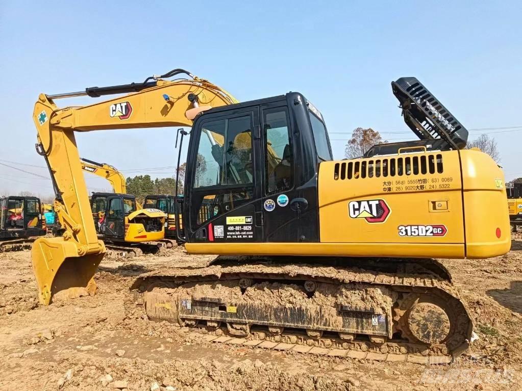 CAT 315D2GC Kāpurķēžu ekskavatori