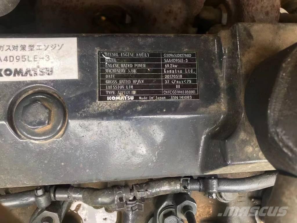 Komatsu PC 110 Kāpurķēžu ekskavatori
