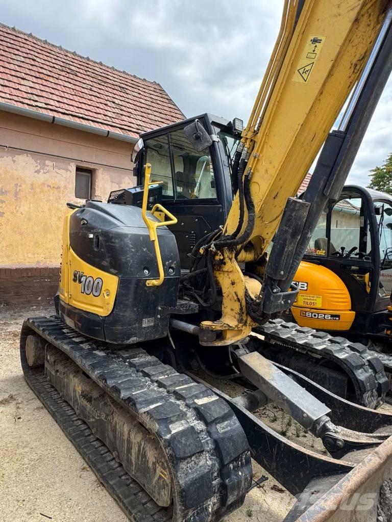 Yanmar SV 100-2 Vidēja lieluma ekskavatori 7 t - 12 t