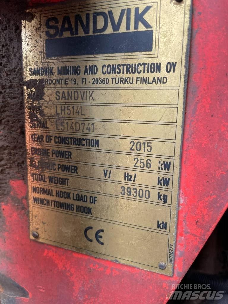 Sandvik LH 514 Pazemes iekrāvēji