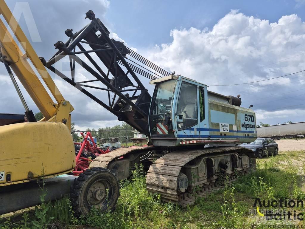Sennebogen 670R Kāpurķēžu ceļamkrāni