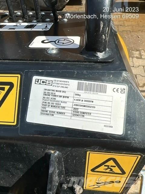 JCB HTD5 mit Tritt Mini pašizgāzēji