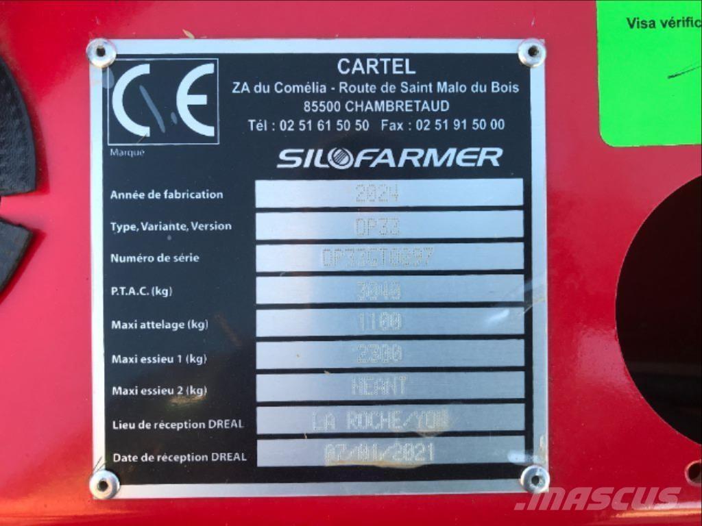 Silofarmer 280 Ķīpu smalcinātāji, griezēji un attinēji