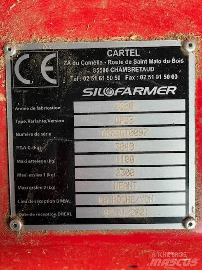 Silofarmer P 280 Ķīpu smalcinātāji, griezēji un attinēji