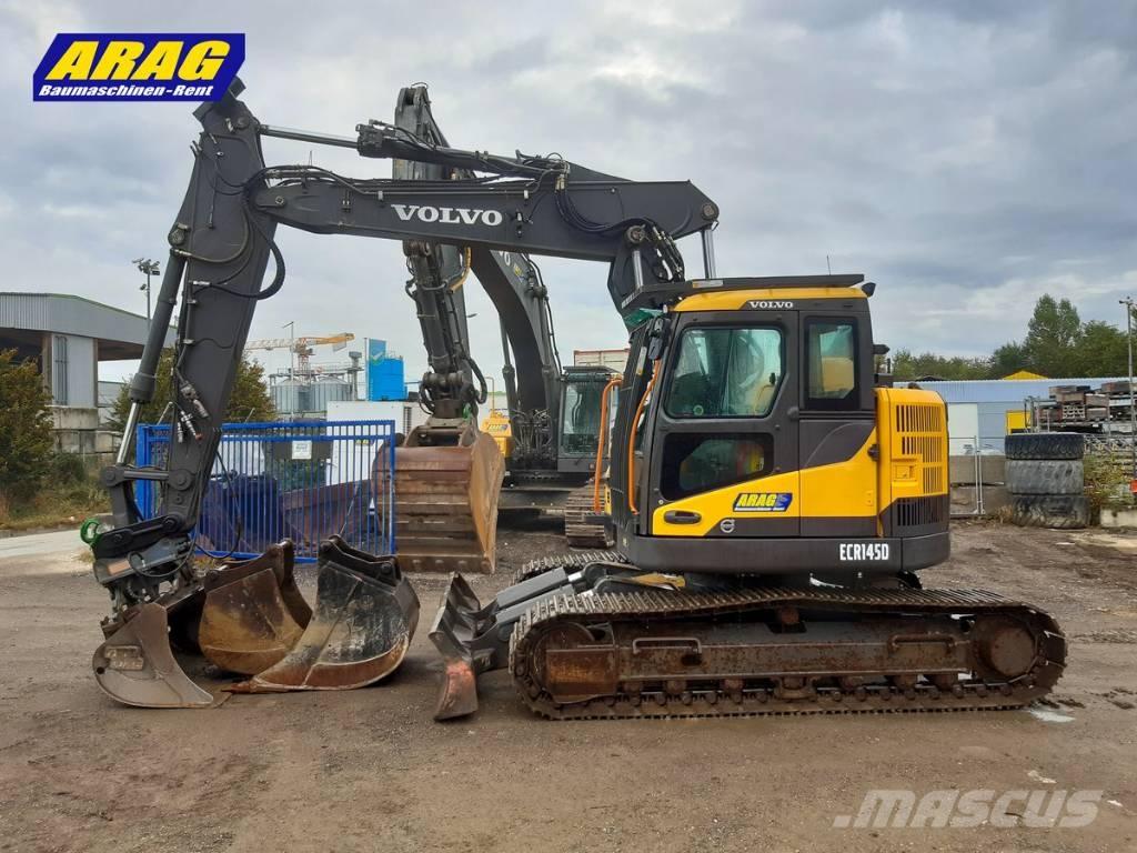 Volvo ECR 145 DL Kāpurķēžu ekskavatori