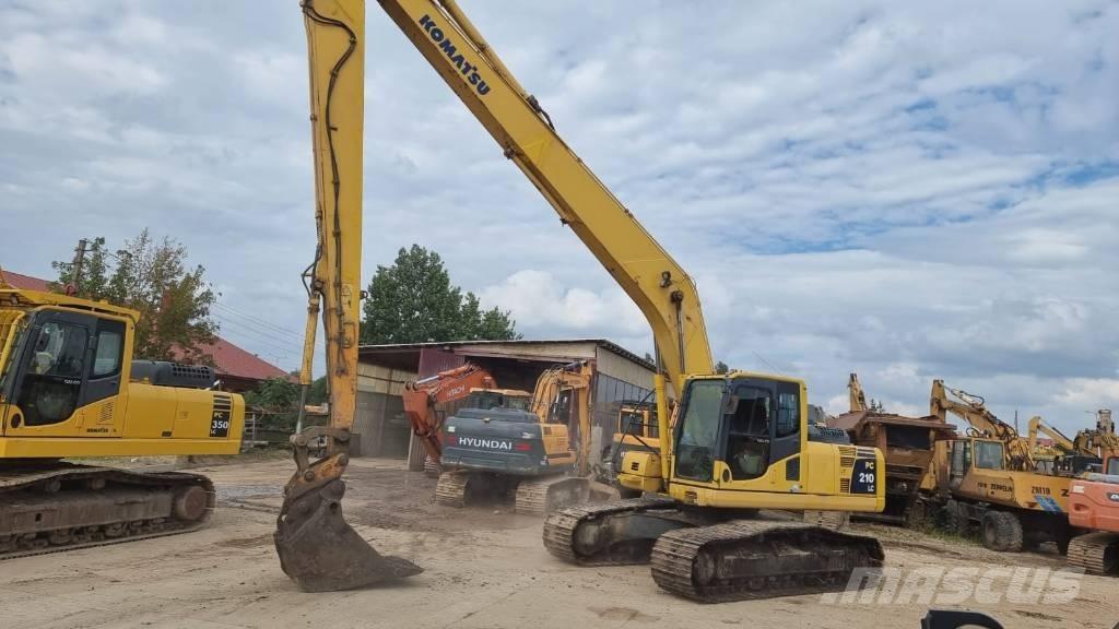 Komatsu 210 - 8 Long Kāpurķēžu ekskavatori