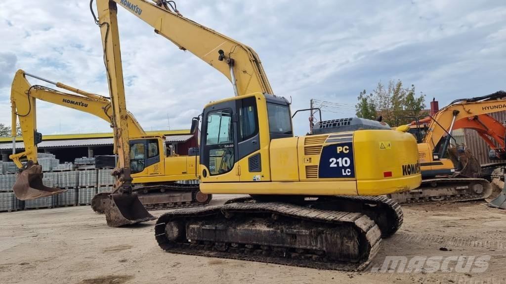 Komatsu 210 - 8 Long Kāpurķēžu ekskavatori