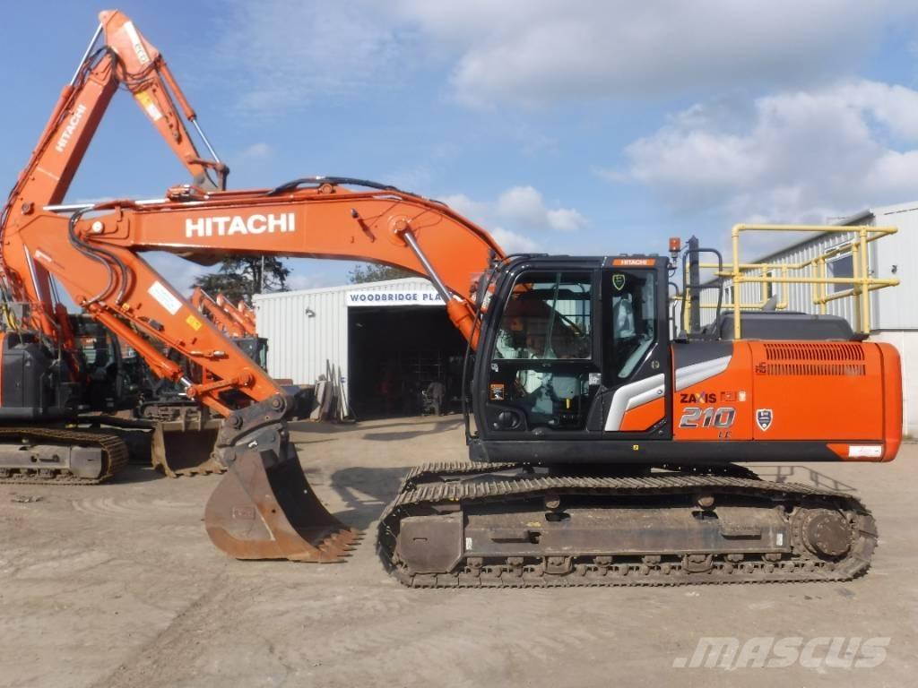 Hitachi ZX 210 LC-7 Kāpurķēžu ekskavatori