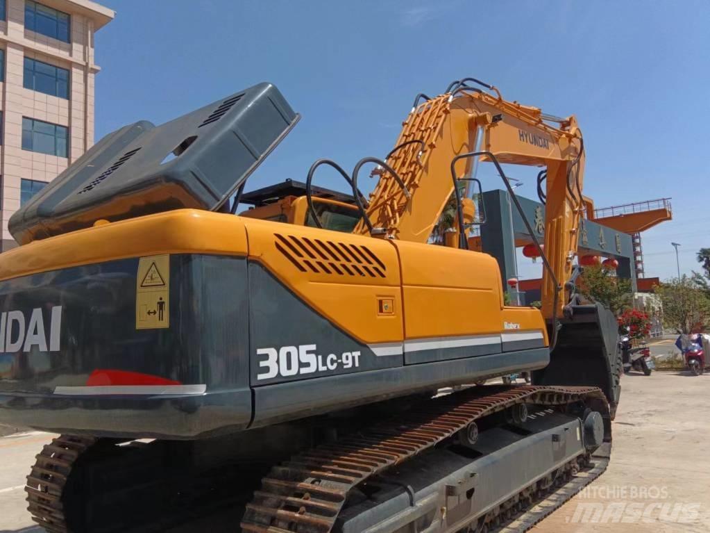 Hyundai R305LC-9T Kāpurķēžu ekskavatori