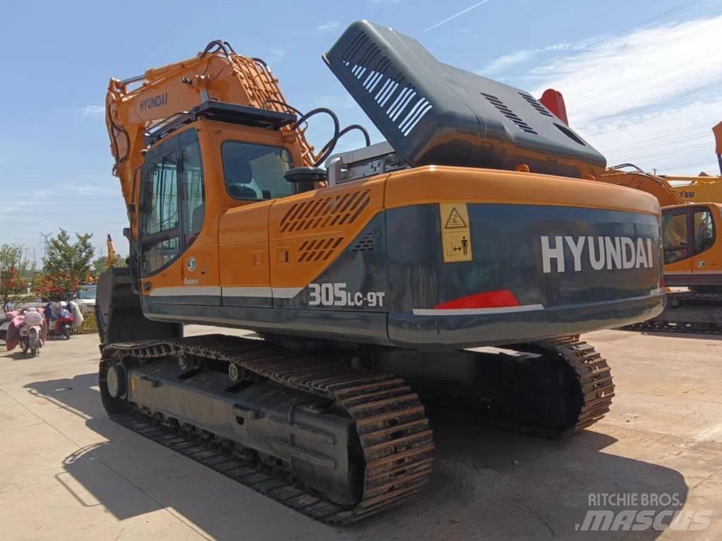 Hyundai R305LC-9T Kāpurķēžu ekskavatori