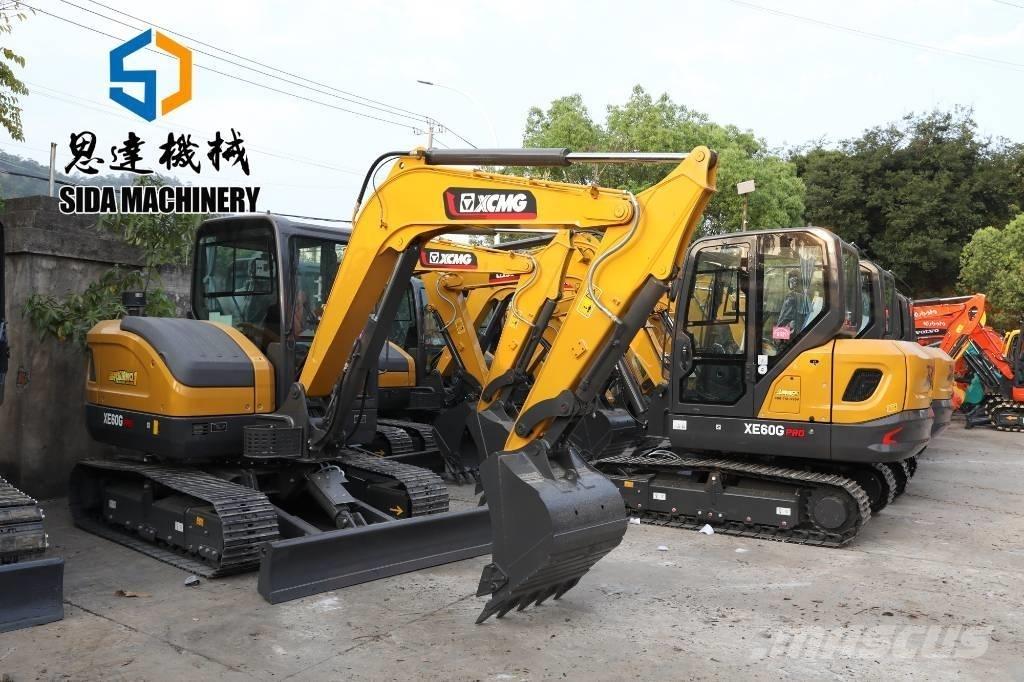 XCMG XE60G Pro Kāpurķēžu ekskavatori