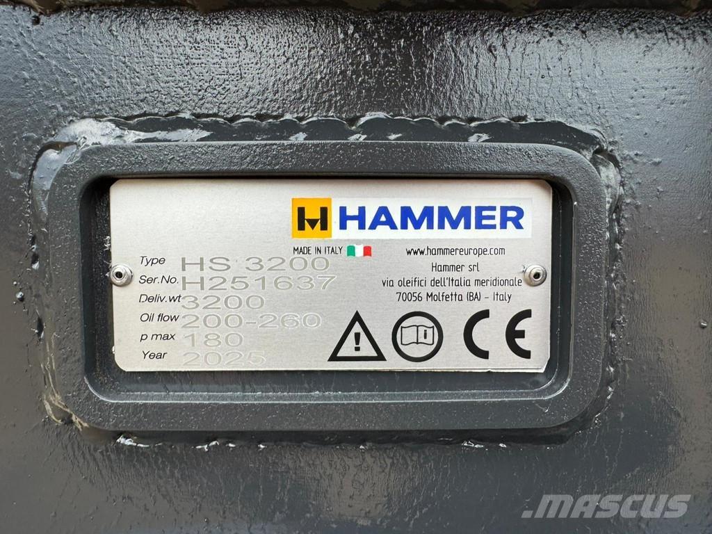 Hammer HS3200 Āmuri/Drupinātāji