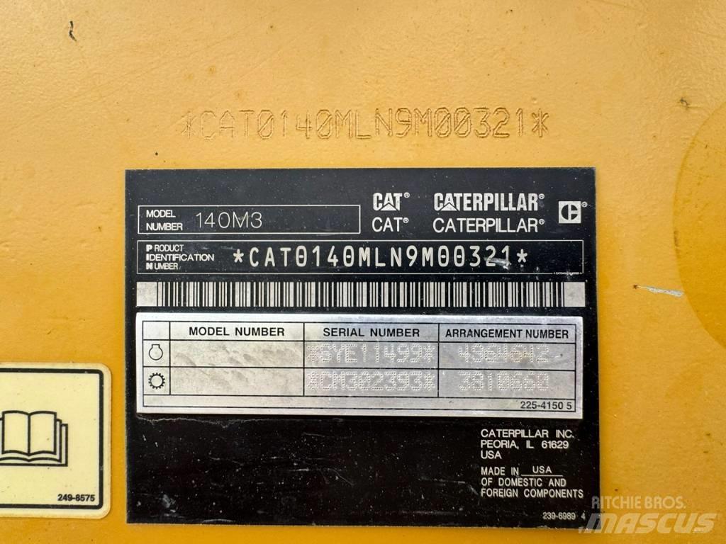 CAT 140M3 Greideri
