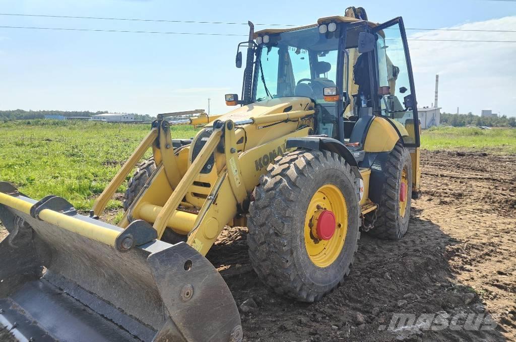 Komatsu WB97S-5E0 Ekskavatori-iekrāvēji