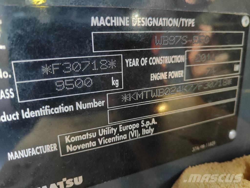 Komatsu WB97S-5E0 Ekskavatori-iekrāvēji