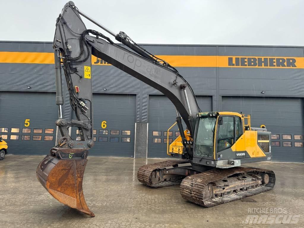 Volvo EC 250 EL Kāpurķēžu ekskavatori