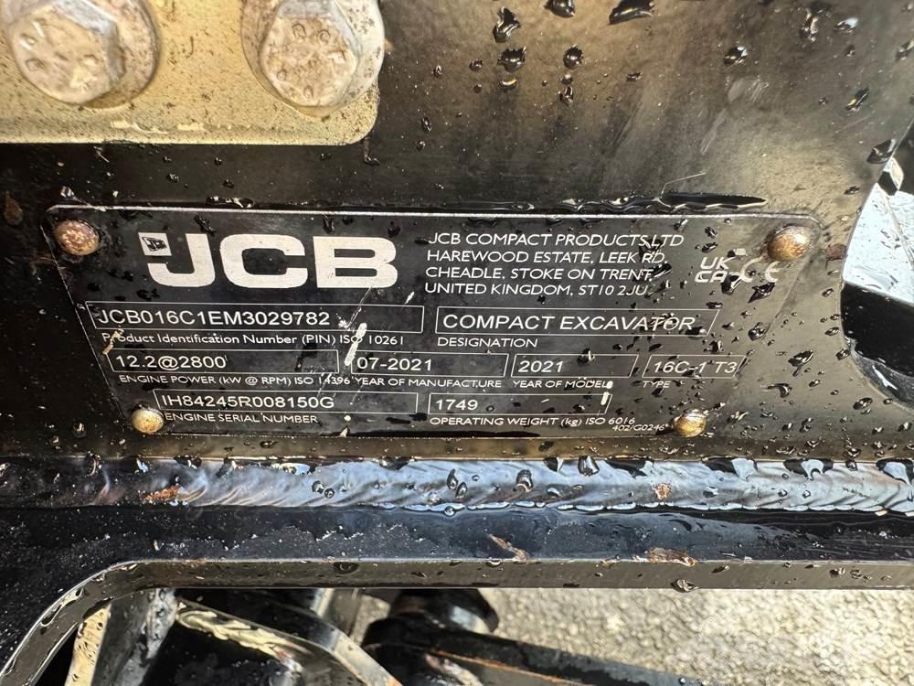 JCB 16C-1 Mini ekskavatori < 7 t