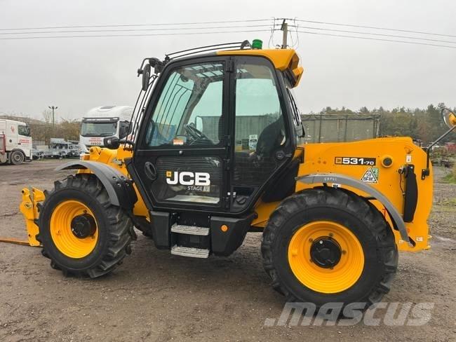 JCB 531-70 Teleskopiskie manipulatori