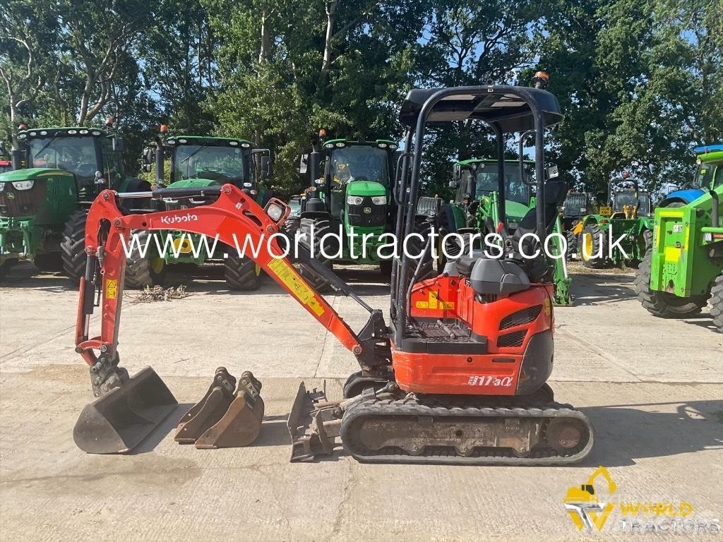 Kubota U 17-3 Mini ekskavatori < 7 t