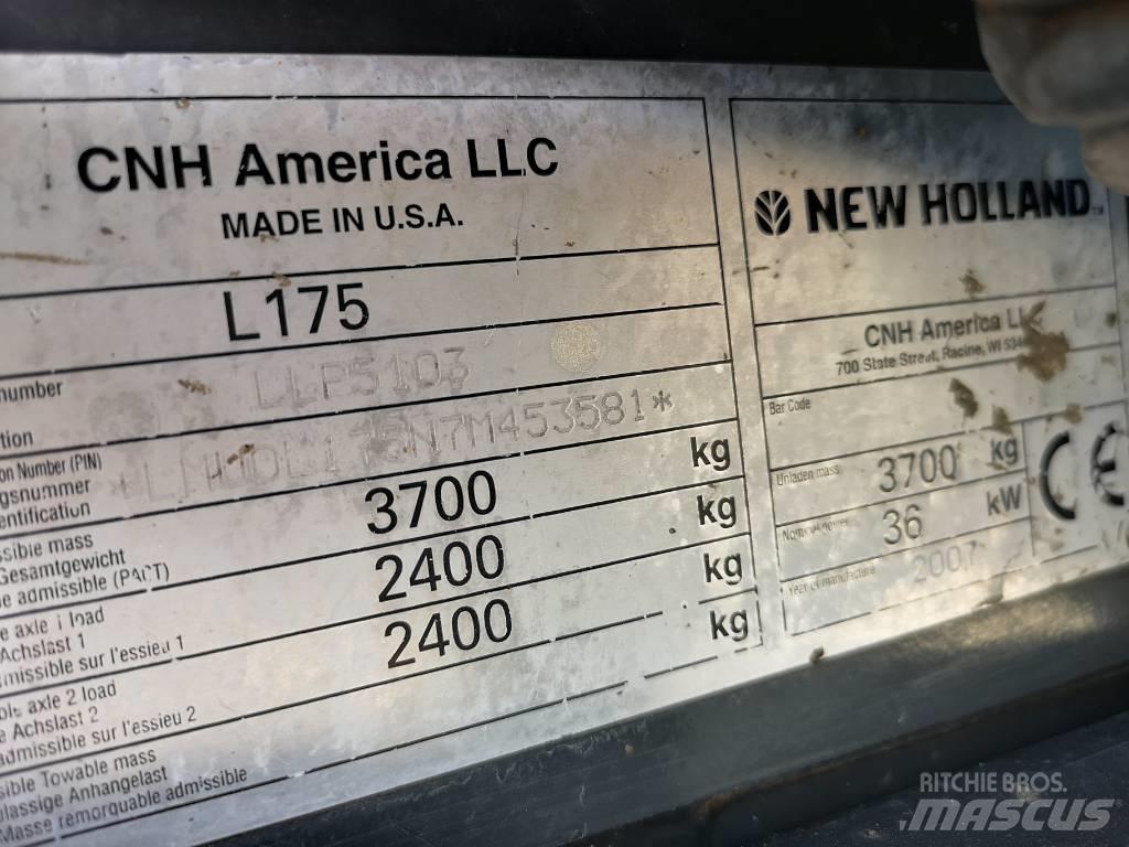 New Holland L 175 Lietoti riteņu kompaktiekrāvēji