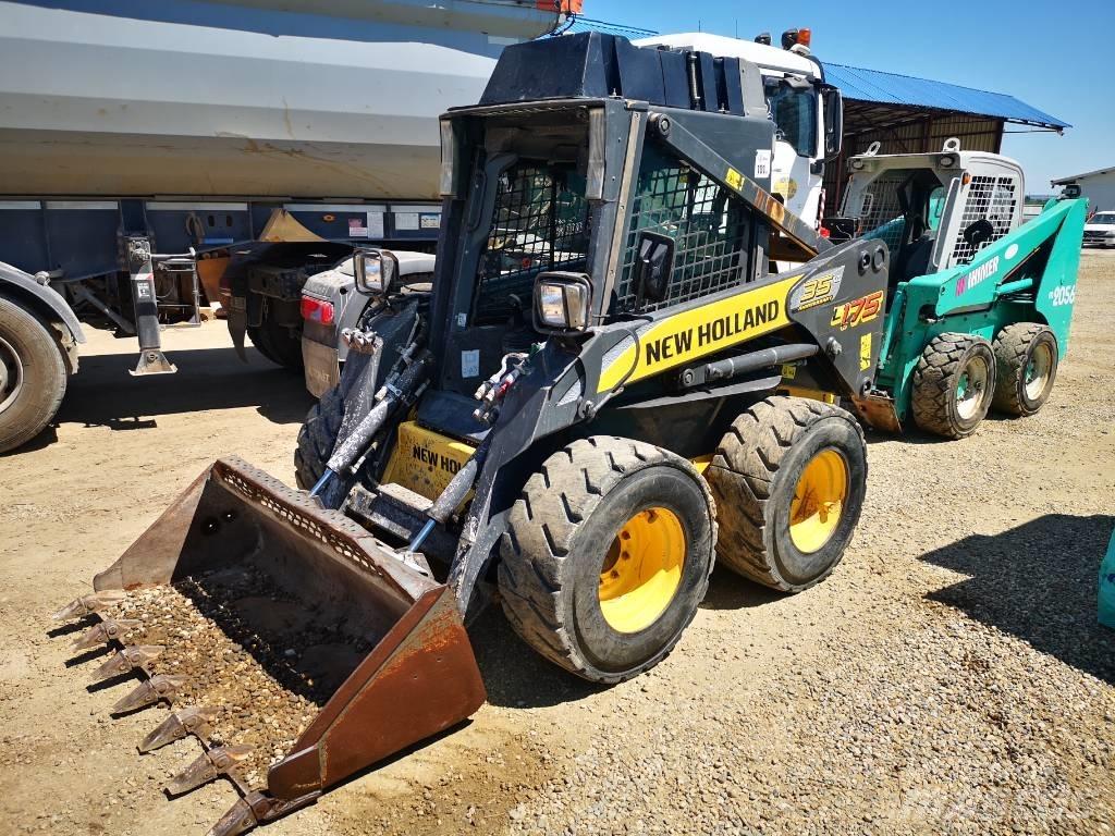 New Holland L 175 Lietoti riteņu kompaktiekrāvēji