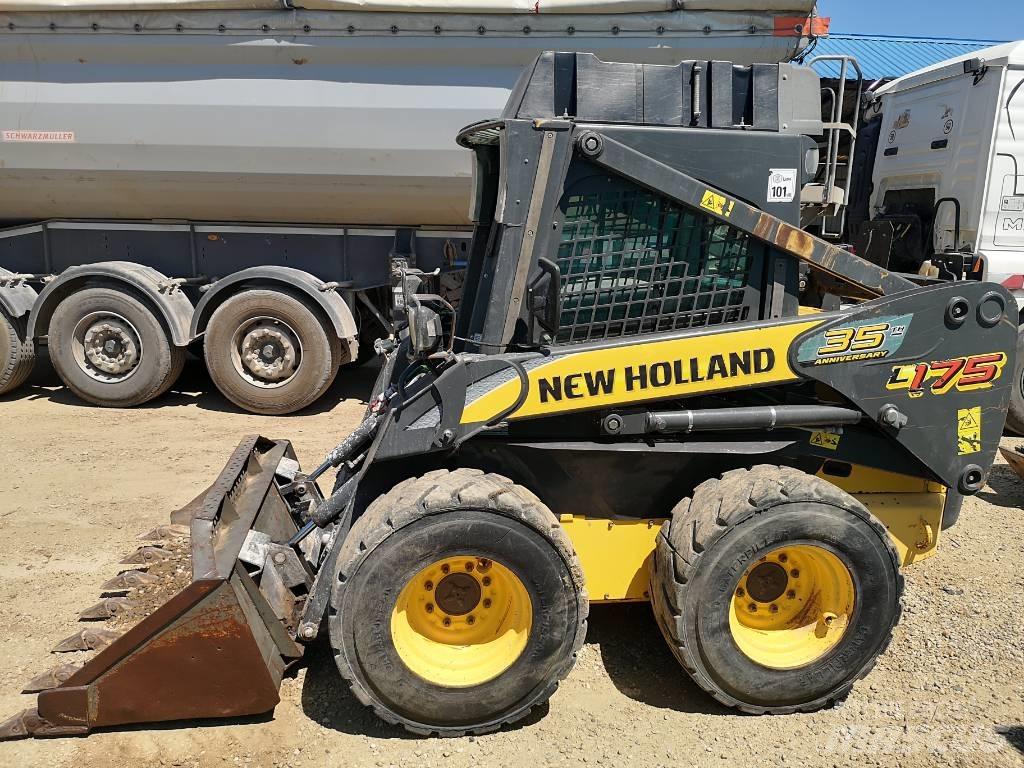 New Holland L 175 Lietoti riteņu kompaktiekrāvēji