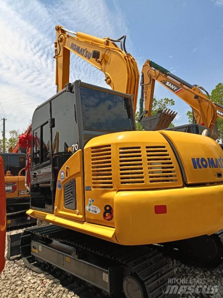 Komatsu PC 70 Kāpurķēžu ekskavatori