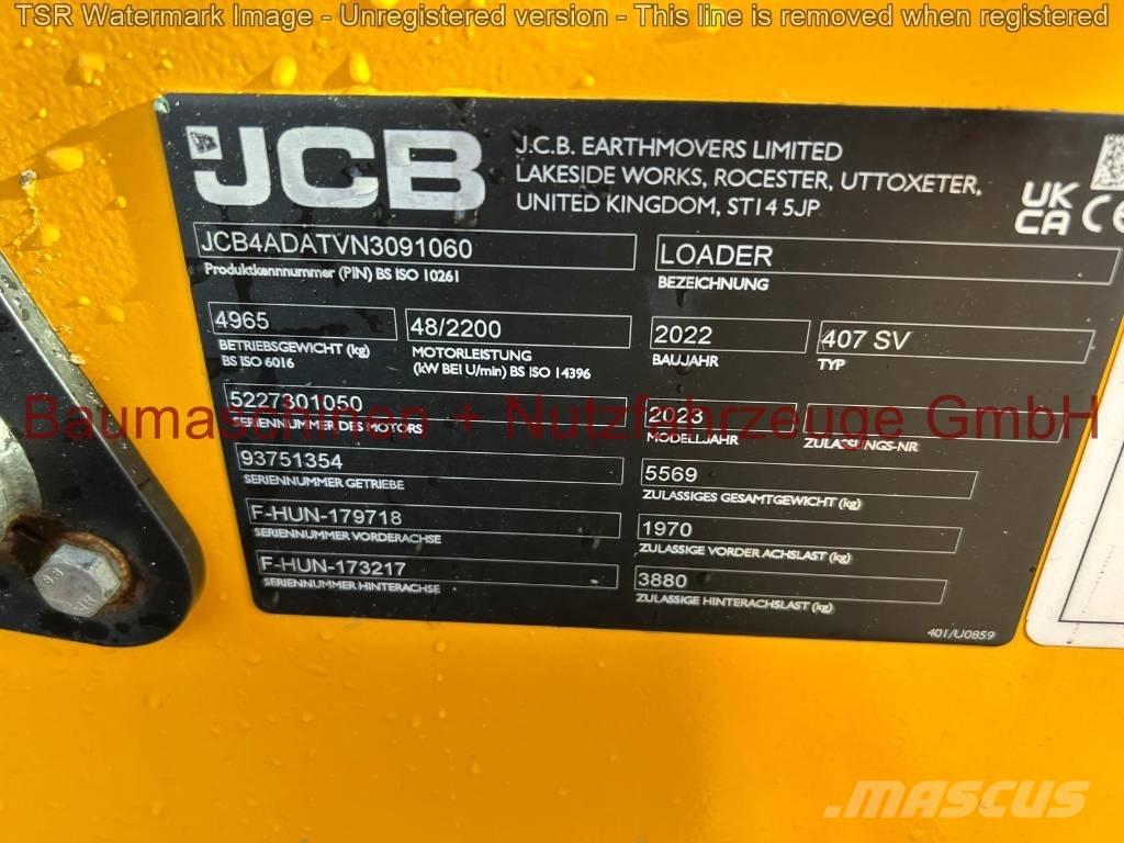 JCB 407 -Demo- Iekrāvēji uz riteņiem