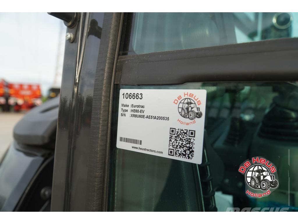 Eurotrac HE60-EV Īpašie ekskavatori